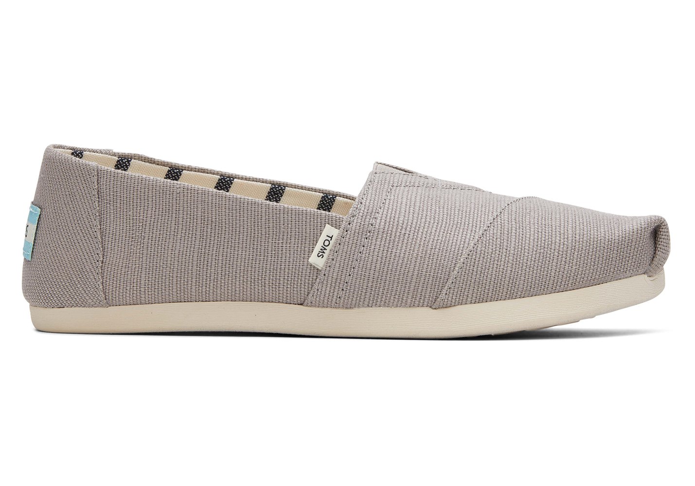 Toms Espadryle Damskie Szare - Alpargata Heritage Płócienne - 20IXYJFTQ